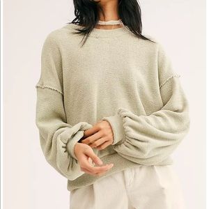 Free People Beach Happy Pullover Sweater